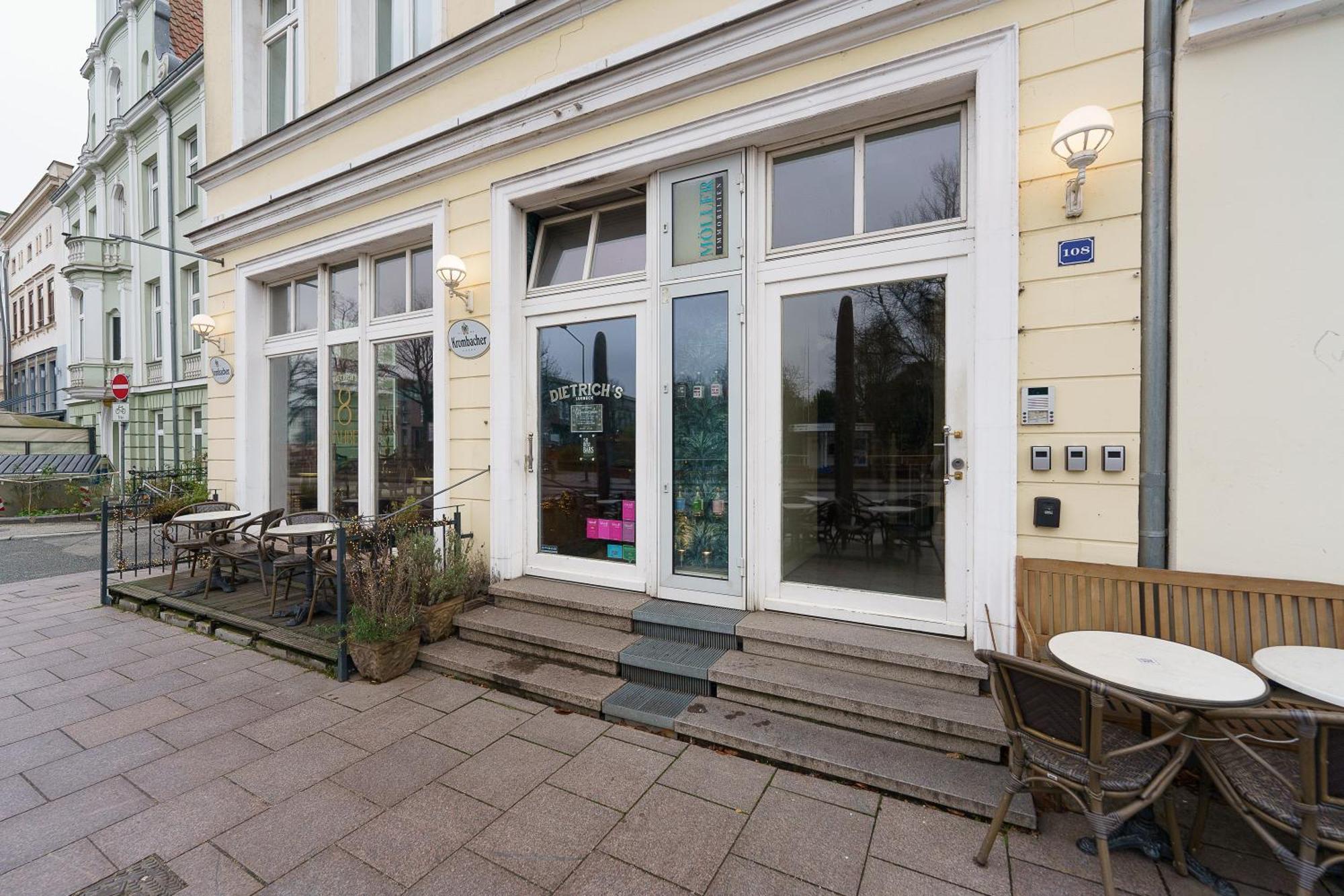 Maisonette Am Holstentor Mit Dachterrasse Und Heimkino Lübeck Extérieur photo
